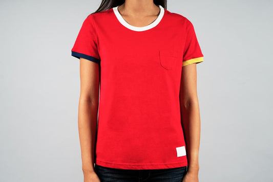 Red Sports Tee